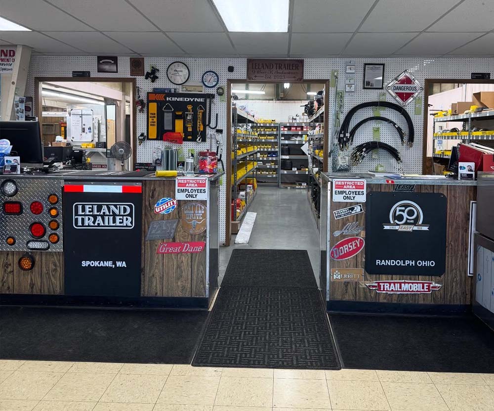 Leland Trailer Parts Counter