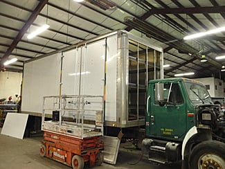 Complete cargo van rebuilding
