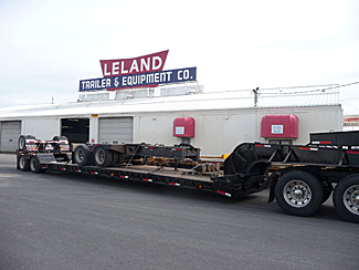 Complete lowboy trailer rebuilds completed rebuild