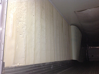 Installation of new foam insulation