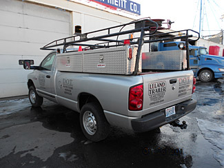 service truck side view